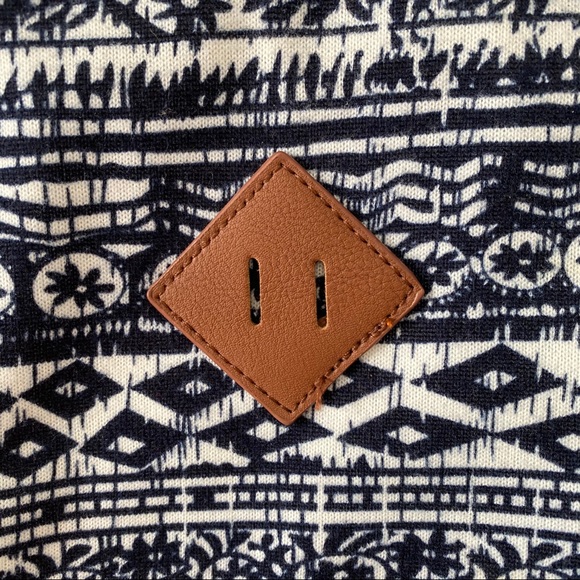 Jersey Aztec Print Backpack-Madden Girl - Picture 8 of 10